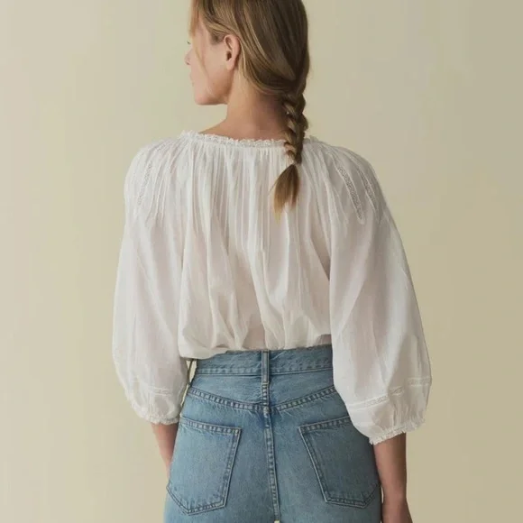 Doen Abigail Top ~ Salt - Picture 2 of 7